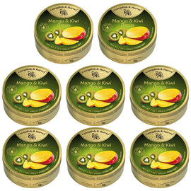 Cavendish and Harvey Mango & Kiwi Drops 200g Tin Sweets Candy Lollies x 8