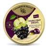 Cavendish & Harvey Double Fruit Blackcurrant Drops Filled With Apple 175gm Tin Sweets