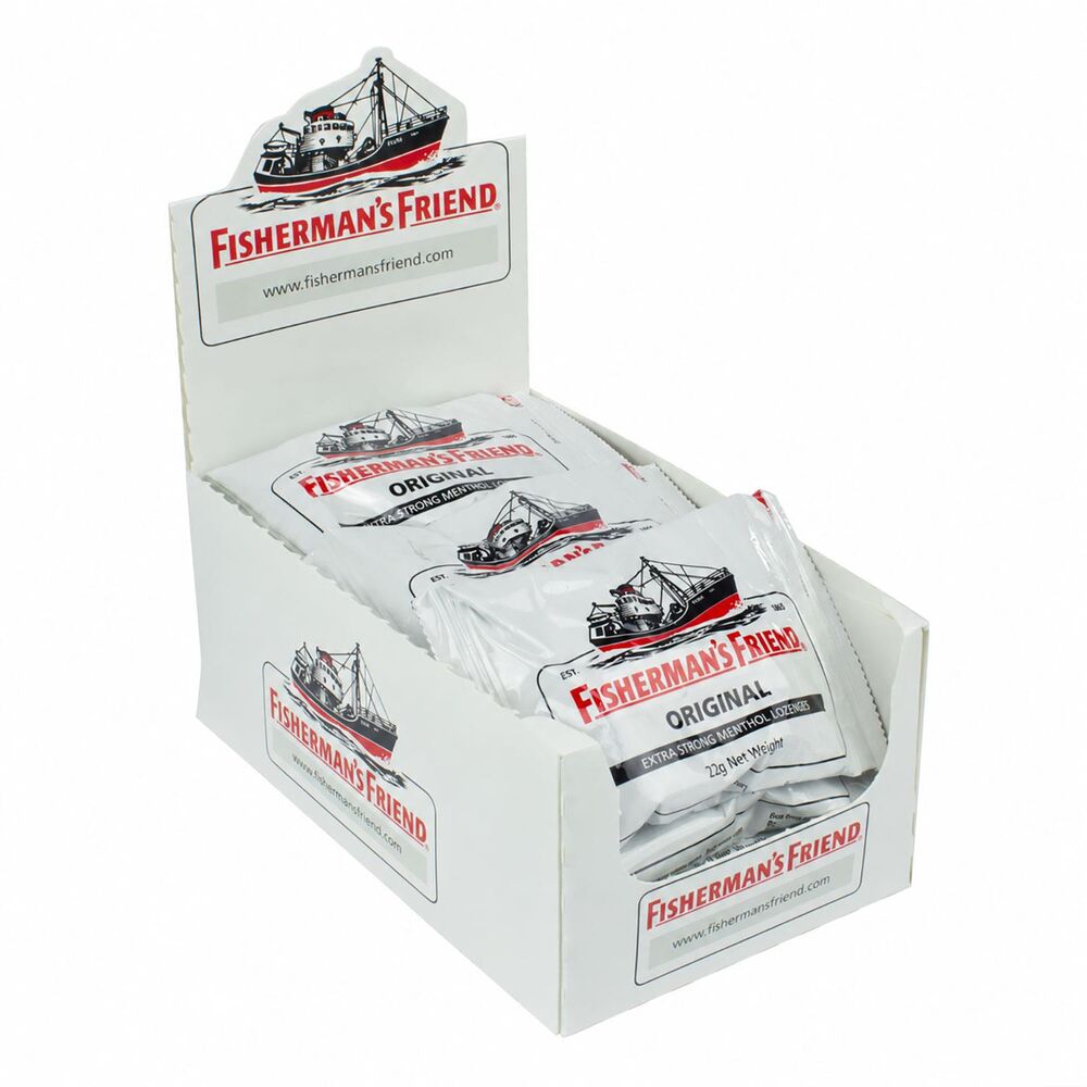 Fishermans Friend Original Extra Strong Lozenges 22g Display of 12