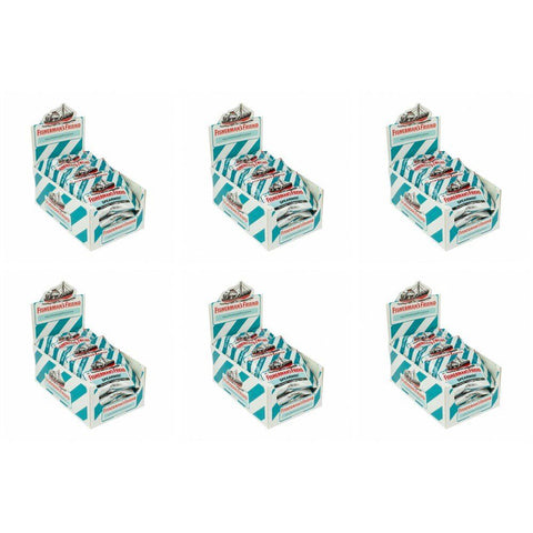 Fisherman's Friend Spearmint Sugar Free Lozenges 22g Counter Display of 12 Bundle of 6