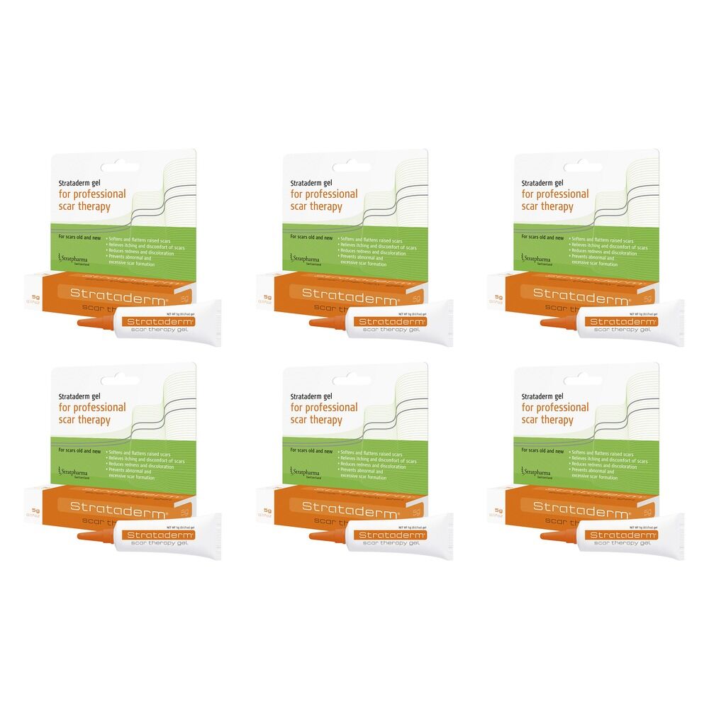 Strataderm Scar Therapy Gel 5g Pack of 6