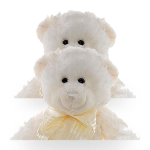 Teddy & Friends Teddy Plush Toy Frankie Cream 20cm Sitting Pack of 2