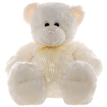 Teddy & Friends Teddy Plush Toy Frankie Cream 30cm Sitting