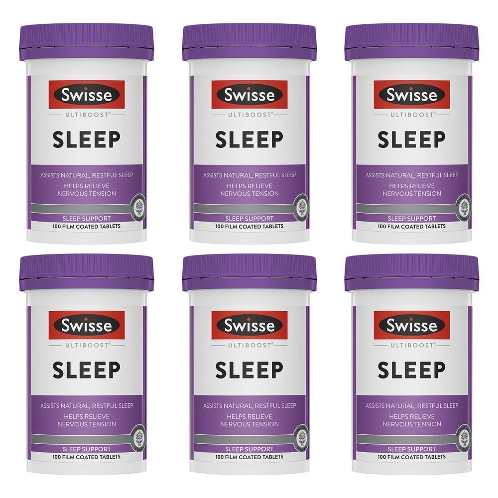 Swisse Ultiboost Sleep 100 Tablets Pack of 6