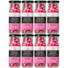 Random Harvest Mini Musk Rock Candy 8 x 180g Glass Jars Gluten Free Handmade Sweets