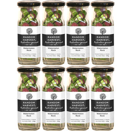 Random Harvest Watermelon Rock Candy 8 x 170g Jars Gluten Free Vegan Sweets
