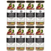 Random Harvest Rosey Apples Rock Candy 8 x 170g Jars Vegan Gluten Free Sweets