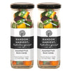 Random Harvest Assorted Fruit Rock Candy 2 x 170g Jars Gluten Free Vegan