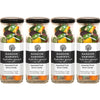Random Harvest Assorted Fruit Rock Candy 4 Pack 170g Glass Jar Vegan Sweets