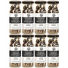 Random Harvest Aniseed Humbugs Rock Candy 8 x 170g Jars Gluten Free Vegan Sweets