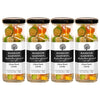 Random Harvest Citrus Rock Candy 4 Pack 170g Glass Jar Vegan Gluten Free Sweets