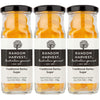 Random Harvest Traditional Barley Sugar Candy 3 x 170g Glass Jars Gluten Free