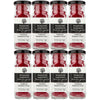 Random Harvest Traditional Raspberry Drops Candy 8 x 170g Jars Gluten Free Vegan
