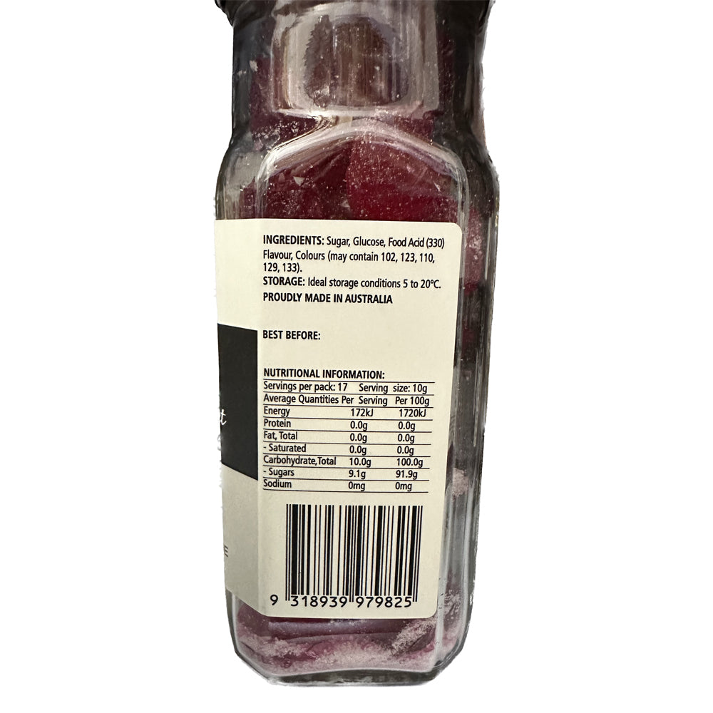 Random Harvest Traditional Raspberry Drops Sugar Candy 170g