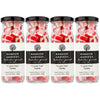 Random Harvest I Love You Rock Candy 4 x 170g Glass Jars Vegan Gluten Free Sweets