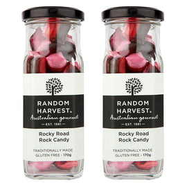 Random Harvest Rocky Road Rock Candy 2 x 170g Jars Gluten Free Vegan
