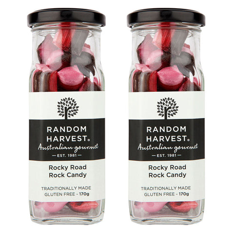 Random Harvest Rocky Road Rock Candy 2 x 170g Jars Gluten Free Vegan