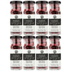 Random Harvest Choc Cherry Rock Candy 8 x 170g Jars Gluten Free Vegan Friendly