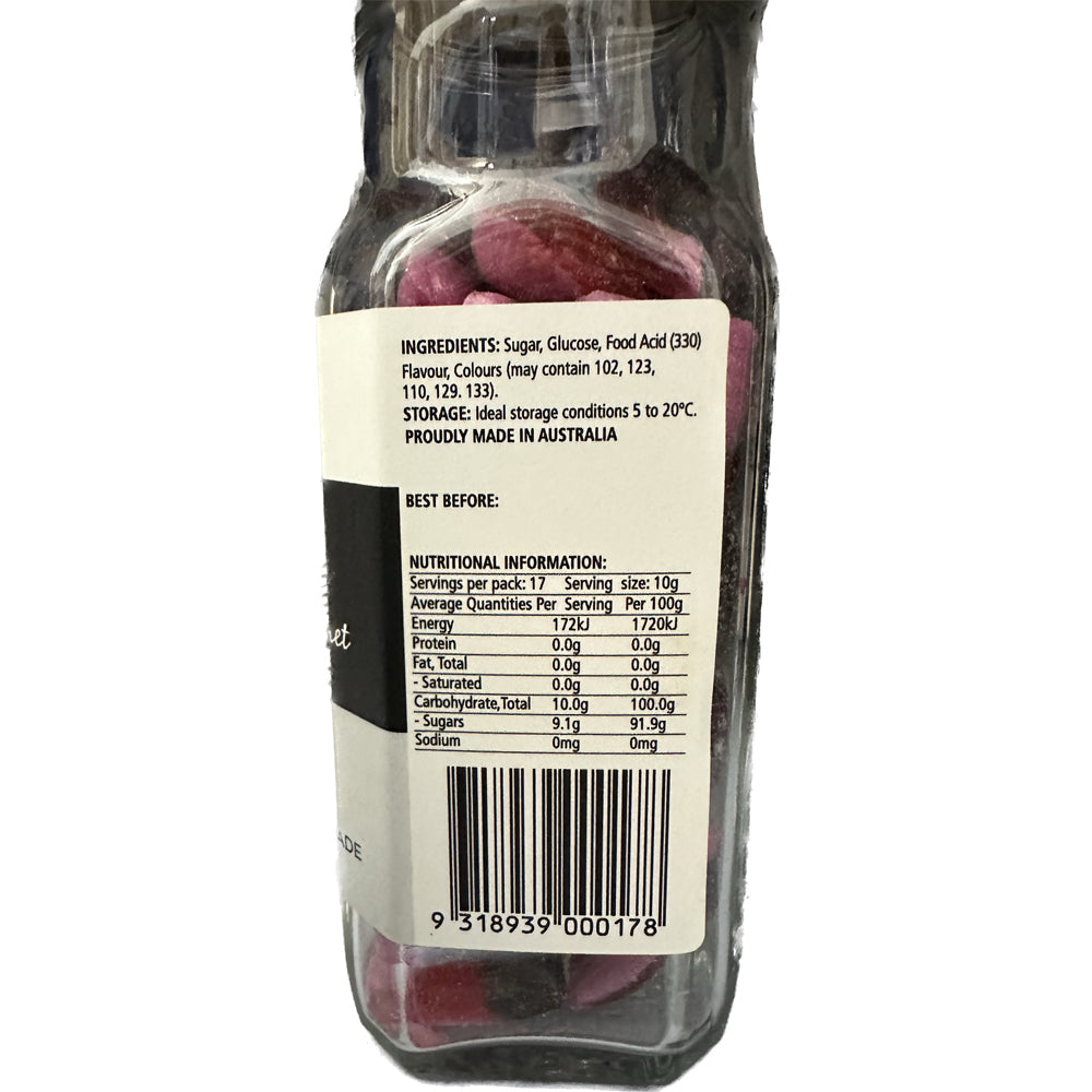 Random Harvest Choc Cherry Rock Candy 170g