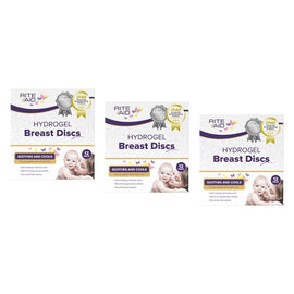 Rite Aid Hydrogel Breast Discs 12 Pack Bundle of 3