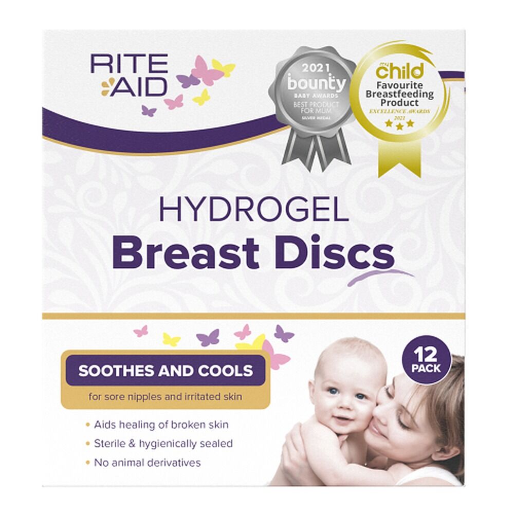 Rite Aid Hydrogel Breast Discs 12 Pack