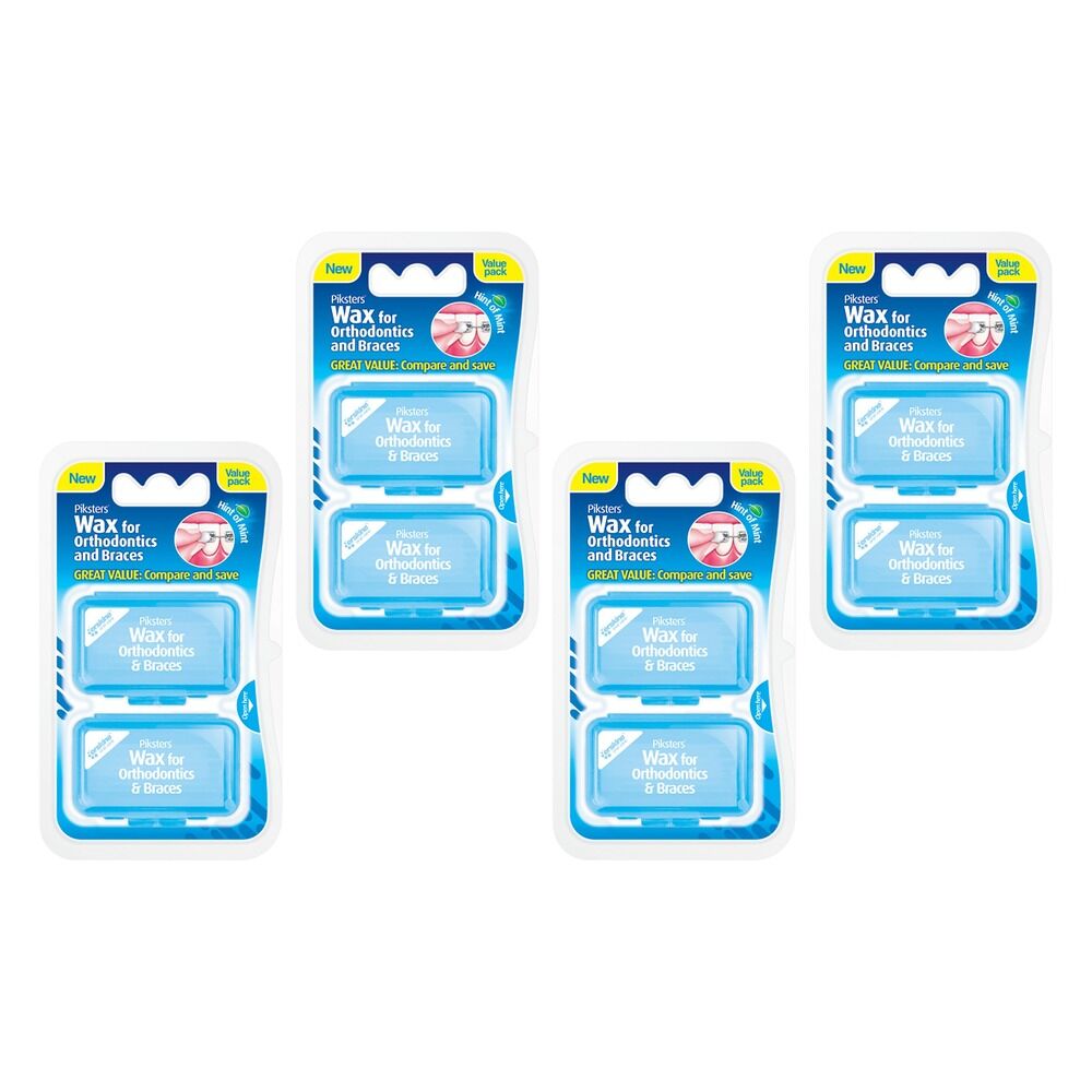 Piksters Orthodontic Wax Pack of 4