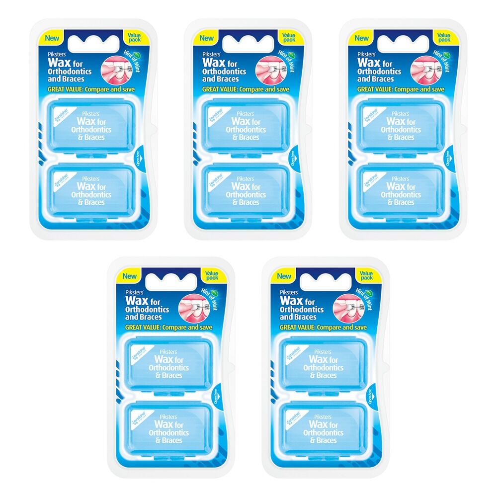 Piksters Orthodontic Wax Pack of 5