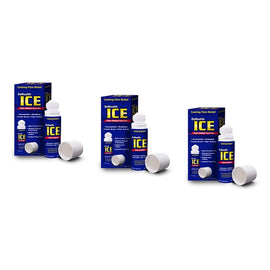 Oz Health Ice Pain Relief Roll-On 82g Pack of 3