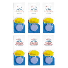SurgiPack Safe-T-Dose Pill Box 2 Pack Bundle of 6