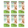 Nad's Facial Wax Strips 20 Pack Bundle of 6