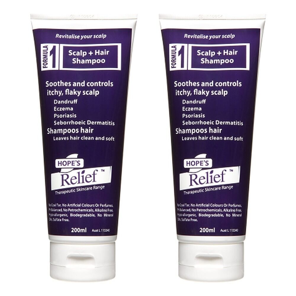 Hope's Relief Itchy Dry Flaky Scalp Shampoo 200mL Pack of 2