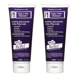 Hope's Relief Itchy Dry Flaky Scalp Shampoo 200mL Pack of 2