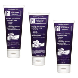 Hope's Relief Itchy Dry Flaky Scalp Shampoo 200mL Pack of 3