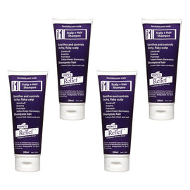 Hope's Relief Itchy Dry Flaky Scalp Shampoo 200mL Pack of 4