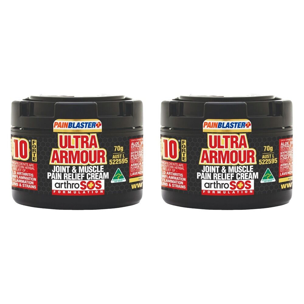 Pain Blaster Ultra Armour Joint & Muscle Pain Relief Gel 70g Pack of 2