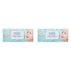 Baby U Baby Wipes Fragrance Free 80 Wipes Pack of 2