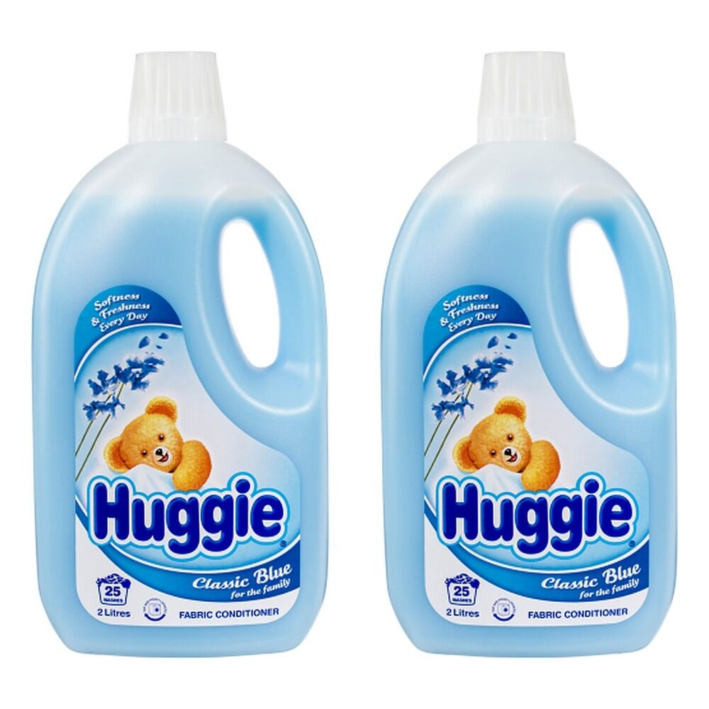Huggies Classic Blue Fabric Conditioner 2L x 6 Bundle of 2