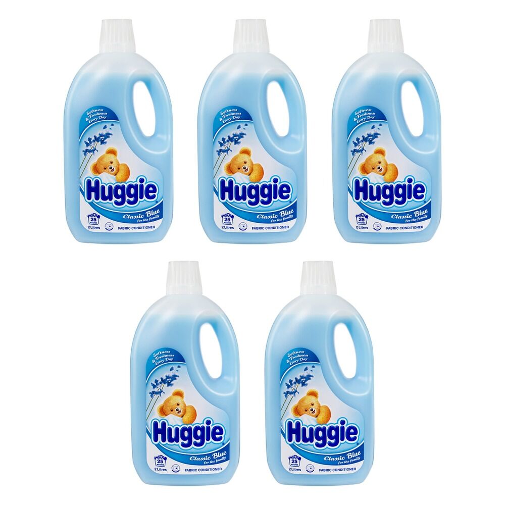Huggies Classic Blue Fabric Conditioner 2L x 6 Bundle of 5