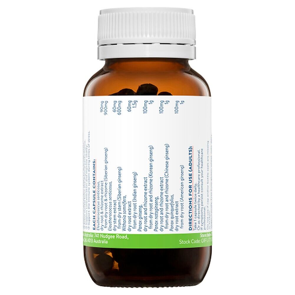 Ethical Nutrients Ginseng 5 Exhaustion Relief Capsules 60 Pack