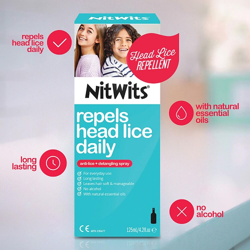 NitWits Anti Lice Spray 125mL