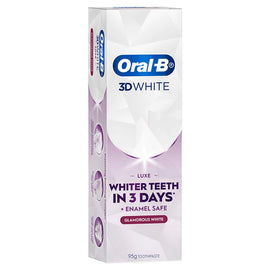 Oral-B 3D White Luxe Glamorous White Toothpaste 95g