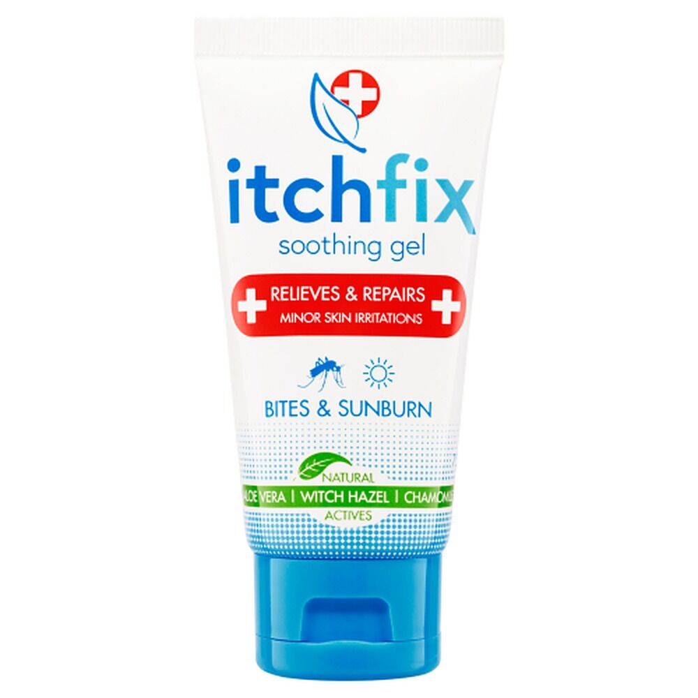 Itchfix Soothing Gel Aloe Vera Witch Hazel Chamomile 75g