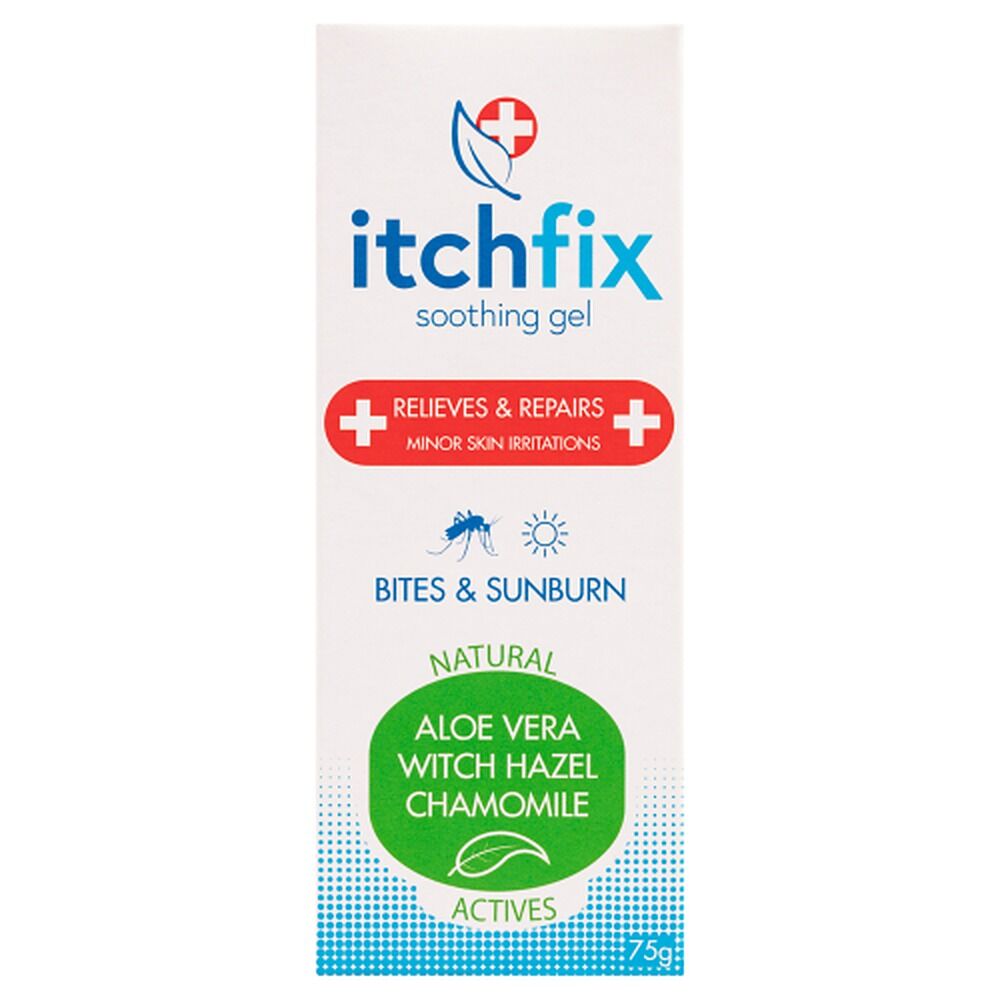Itchfix Soothing Gel Aloe Vera Witch Hazel Chamomile 75g