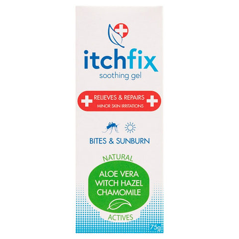 Itchfix Soothing Gel Aloe Vera Witch Hazel Chamomile 75g