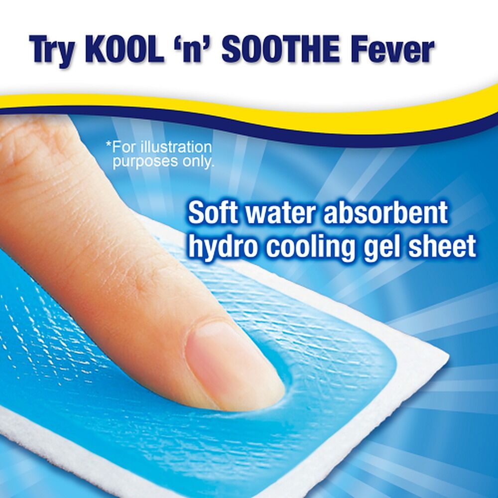 Kool 'n' Soothe Fever Sheets 6 Pack x 6