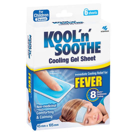 Kool 'n' Soothe Fever Sheets 6 Pack x 6