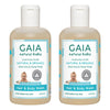 GAIA Natural Baby Hair & Body Wash 200mL Pack of 2