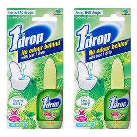 One Drop Toilet Deodoriser Morning Garden 20mL (Obsolete) x 6 Bundle of 2