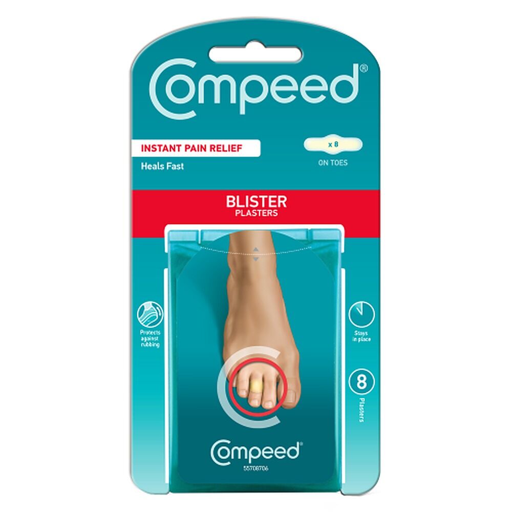 Compeed Toes Blister Plasters 8 Pack