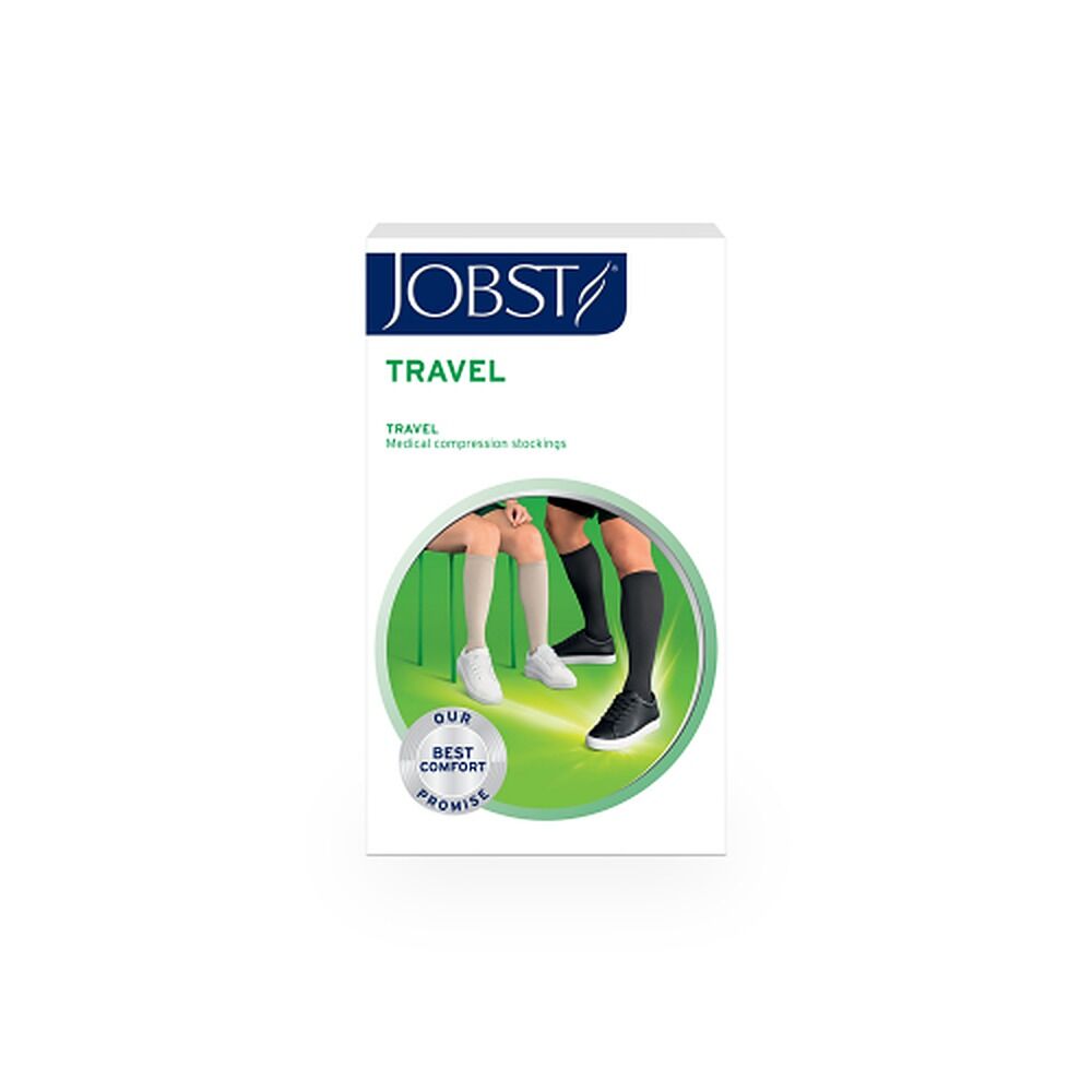 JOBST Travel Compression Sock 15-20mmHg Knee High Beige Size 4
